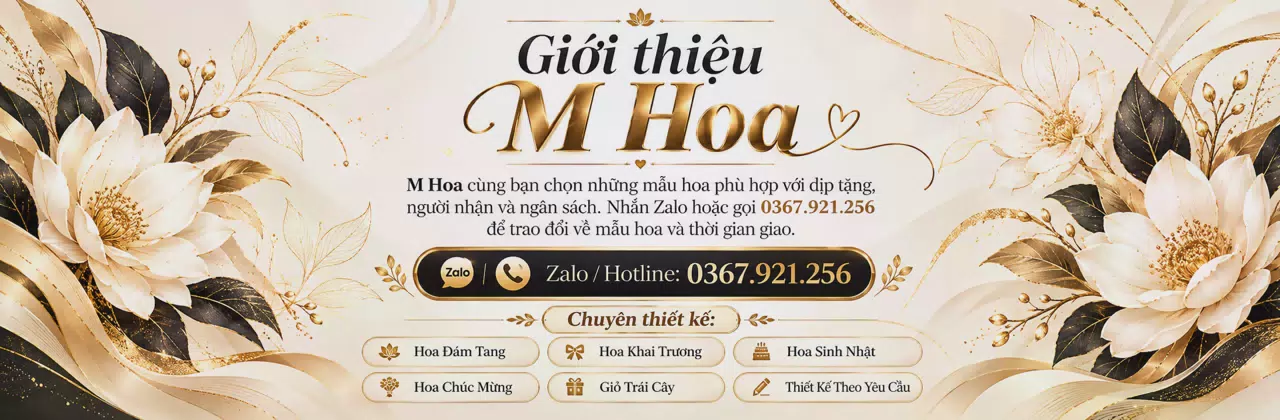 Ảnh bìa Shop hoa tươi Phường Tân Thuận Hồ Chí Minh - Từ lời nhắn đến món hoa vừa ý